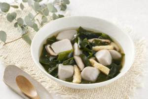 里芋とわかめのねっとりダイエット煮物
